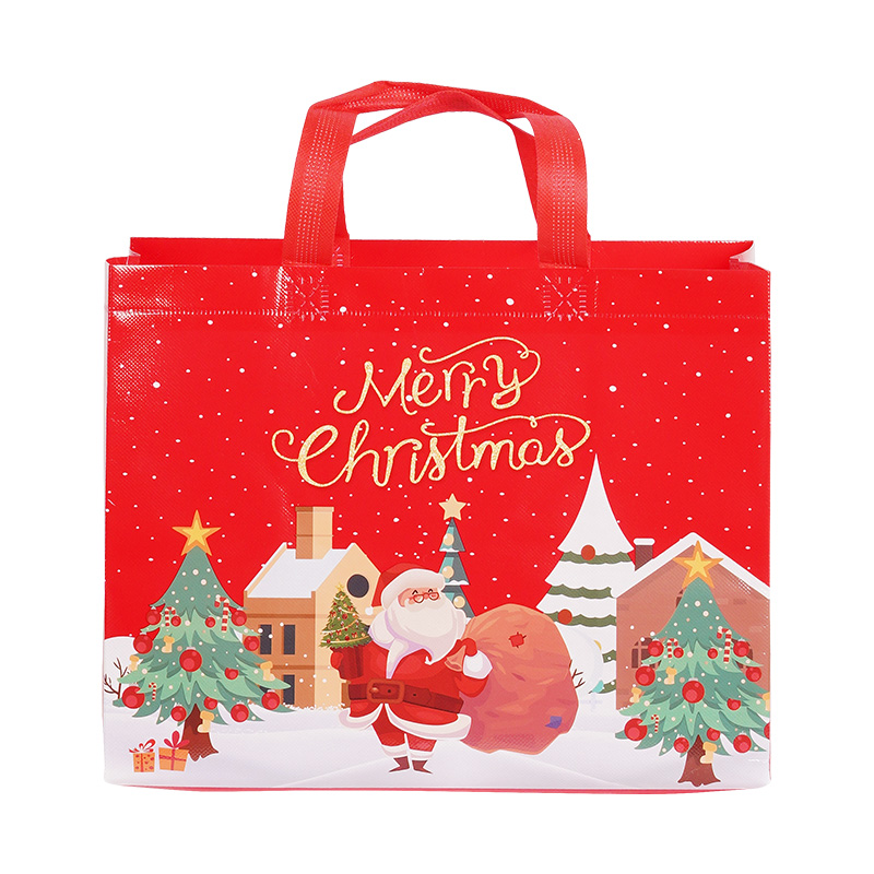 Christmas Non-Woven Fabric Waterproof Gift Bag